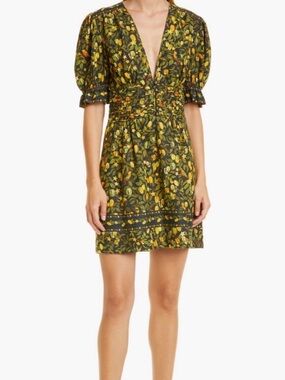 FARM Rio Start Fruit Mini Dress NWT